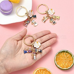 Брелок из эмалевого сплава&nbsp;X1-KEYC-YW00135-01