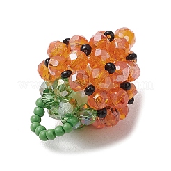 Стеклянные подвески из бисера&nbsp;PALLOY-GD00003-04