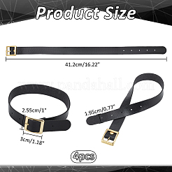 Ожерелья-чокеры из искусственной кожи с застежкой из сплава&nbsp;LS-AJEW-WH0348-131A