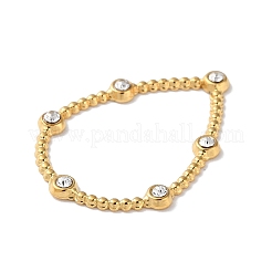 Подвески из нержавеющей стали 304 со стразами&nbsp;STAS-Q312-02C-G