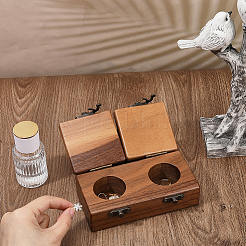 1 шт. шкатулки для украшений в стиле шинуазри OBOX-BBC0001-01