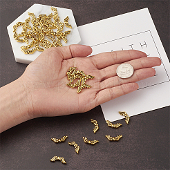 Сплавочные овальные бусины тибетского стиля  TIBEB-TAC0001-01AG