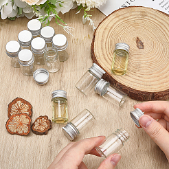 50шт стеклянные бутылки контейнеры для бисера&nbsp;CON-DR0001-06B