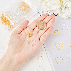 Латунные соединительные колечки&nbsp;KK-CA0001-17