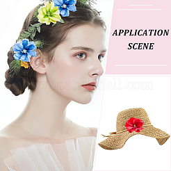 50шт тканевые искусственные гвоздики&nbsp;AJEW-SP0003-83A