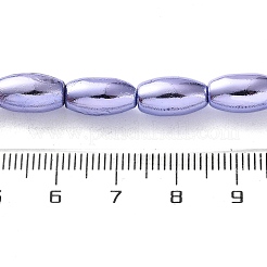 Гальванические нити из синтетических немагнитных гематитовых бусин G-C248-J01-6x12mm