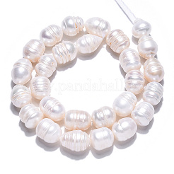 Нити из натурального культивированного пресноводного жемчуга PEAR-N012-10C