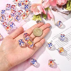 Подвески из прозрачной смолы&nbsp;RESI-CJ0002-49