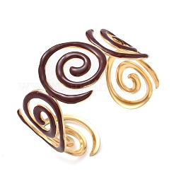 Браслеты-манжеты Vortex 304 из нержавеющей стали&nbsp;BJEW-F525-03C-G