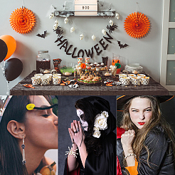 4 нитка 4 стильных окрашенных синтетических бирюзовых бусин&nbsp;FIND-SC0002-78