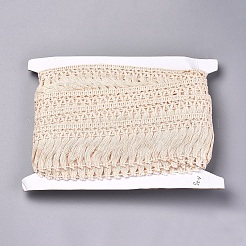 Края из хлопчатобумажной ленты&nbsp;LS-OCOR-WH0032-68