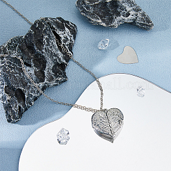 4 шт. ожерелья из сплава и алюминия&nbsp;NJEW-FH0001-16P