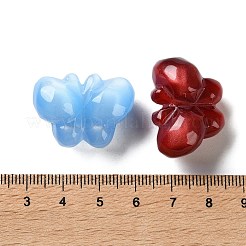 Бусины из смолы градиентного цвета RESI-B031-01B