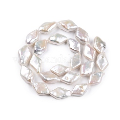 Природные Кеши жемчуг пряди PEAR-S020-I02