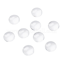 Прозрачные стеклянные кабошоны GGLA-CD0001-01