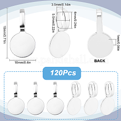 120 шт. сплав клея на плоских подставках для подвески FIND-SP0001-88P