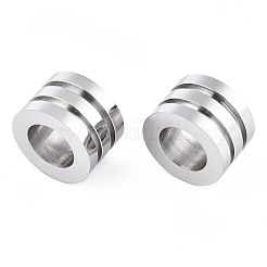 Не тускнеющие европейские бусины из хирургической нержавеющей стали 316 STAS-N097-061P