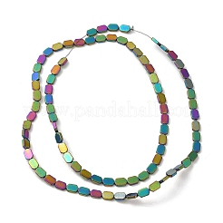 Гальванические нити из синтетических немагнитных гематитовых бусин G-E610-A01-RC