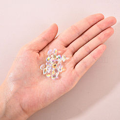 20 шт. Прозрачные стеклянные подвески GLAA-YW0001-03A