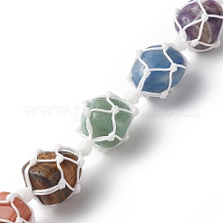 7 подвесное украшение из драгоценного камня чакры HJEW-JM00805-04