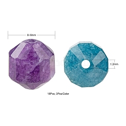 18шт 6 стиля натуральных и синтетических бусин из смешанного камня G-FS0001-65