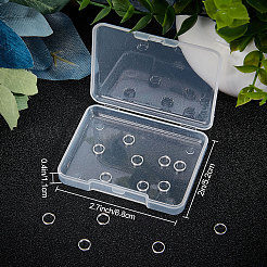 20 шт. 925 разъемных соединительных кольца из стерлингового серебра&nbsp;STER-BBC0001-33A