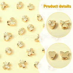 35шт 7 стиля латунные бусины KK-FS0001-69