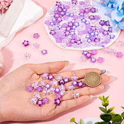 150шт 5 стиля прозрачные акриловые бусины&nbsp;TACR-TA0001-67A