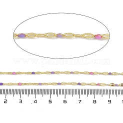 Латунные цепи с покрытием стойки AJEW-Q153-03G-09