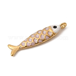 Подвески из нержавеющей стали 304 с эмалью&nbsp;STAS-B128-52G-05