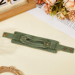 Браслеты из воловьей кожи для женщин и мужчин&nbsp;BJEW-WH20012-04AG-01