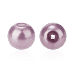 10 цвет 6 мм крошечные атласные блестящие стеклянные жемчужные круглые бусины ассортимент разных цветов для изготовления ювелирных изделий HY-PH0004-6mm-01-B