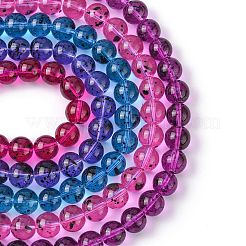 Стеклянные бусины GLAA-C017-10mm-M