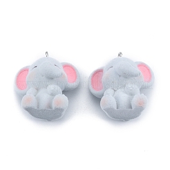 Подвески из непрозрачной смолы&nbsp;X-RESI-G047-21