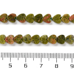 Природные Unakite бисер нитей G-M403-A23-02