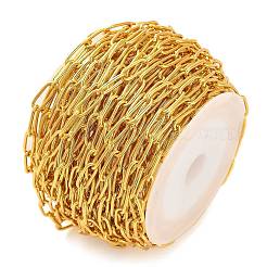 Овальные цепочки из скрепок из нержавеющей стали CHS-G040-01A-G