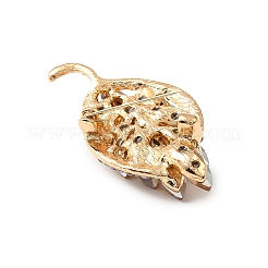 Брошь из ретро сплава со стразами&nbsp;LS-JEWB-K018-28KCG