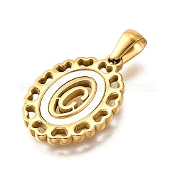 Подвески из нержавеющей стали 304 золотистого цвета STAS-K300-02G-C