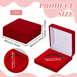 Квадратные футляры для хранения памятных монет из eva CON-WH0201-005C