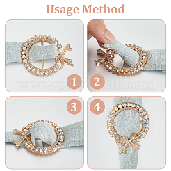 9 шт. 9-х стилевые пряжки из сплава&nbsp;AJEW-GF0011-33