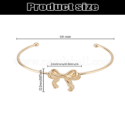 1 шт. браслет-манжета из нержавеющей стали 304&nbsp;BJEW-LP0003-31G