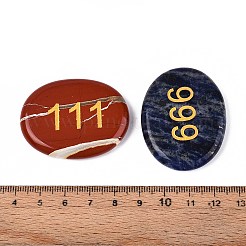 Кабошоны из натурального смешанного камня G-T142-51