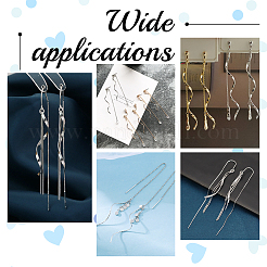 32 шт. подвески из нержавеющей стали 304 двух цветов STAS-UN0037-44