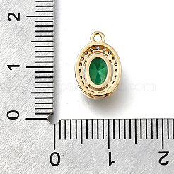 Латунные микро проложить кубического циркония подвески&nbsp;KK-D312-09G-05