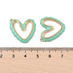 Подвески из нержавеющей стали 304 с эмалью STAS-P380-08G-02