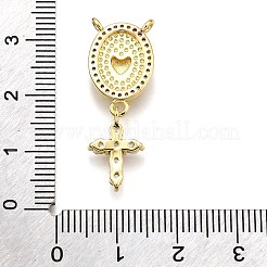 Стойки обшивки латунь микро проложить Циркон подвеску KK-K401-71G