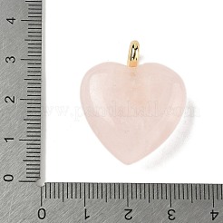 Природного розового кварца подвески&nbsp;X-G-P585-03G-09