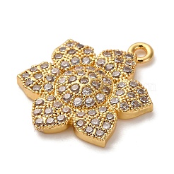 Латунные микро проложить кубического циркония подвески&nbsp;KK-I276-01G