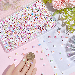 800 шт. Акриловые бусины в стиле ремесла&nbsp;MACR-PA0001-37