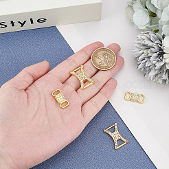 4 пара 2-х видов железных зажимов для шнурков IFIN-AR0001-37